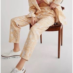 Hansen & Gretel Volley Pant in Peach Beach